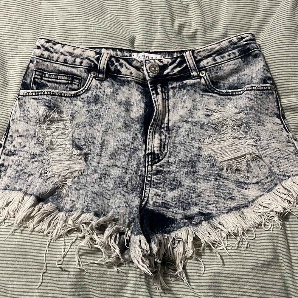 Just USA denim high waisted short